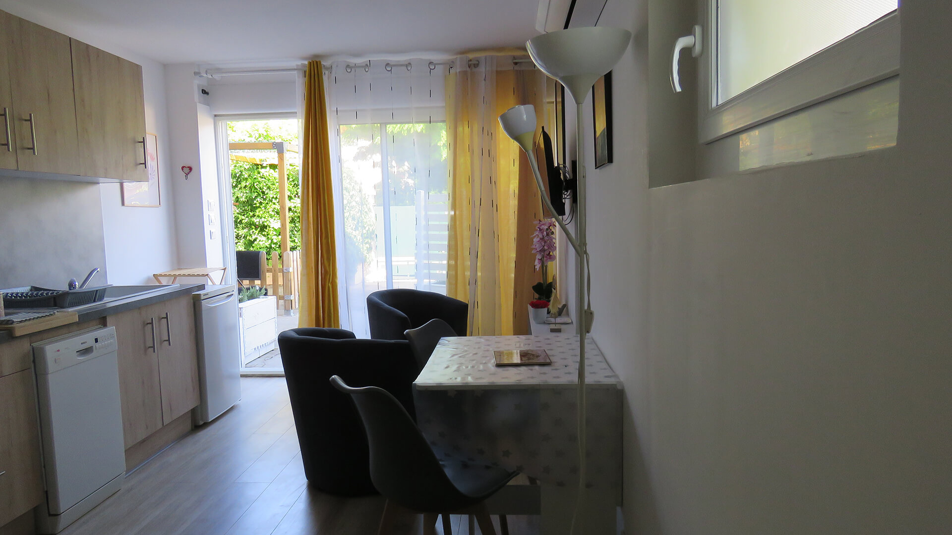 Studio Living room LouMélèze Location Vacances Embrun