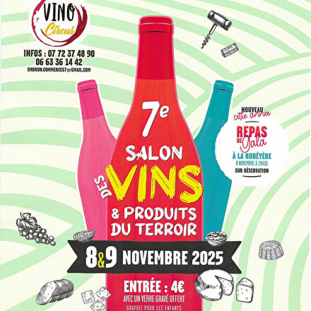 Vino Circus 2025, 7ᵉ Salon des Vins et Produits du Terroir